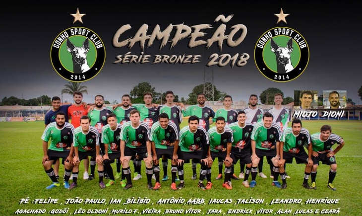 Campeonato Municipal Série Bronze 2018 teve final realizada e consagra Gonho Sport Club campeão.