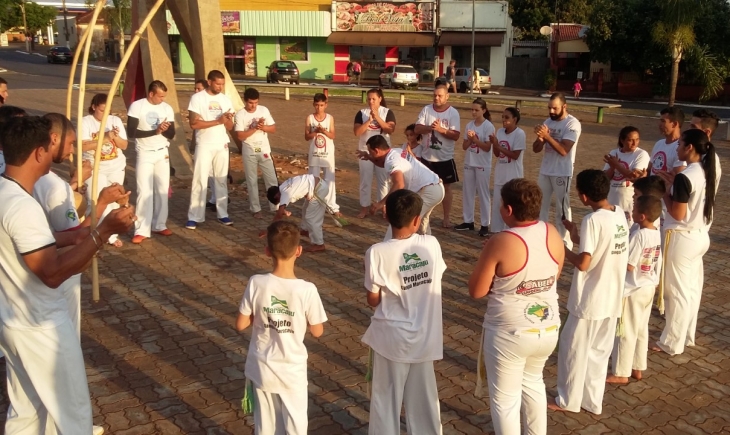 Projeto Ginga Maracaju participa de evento em Deodápolis