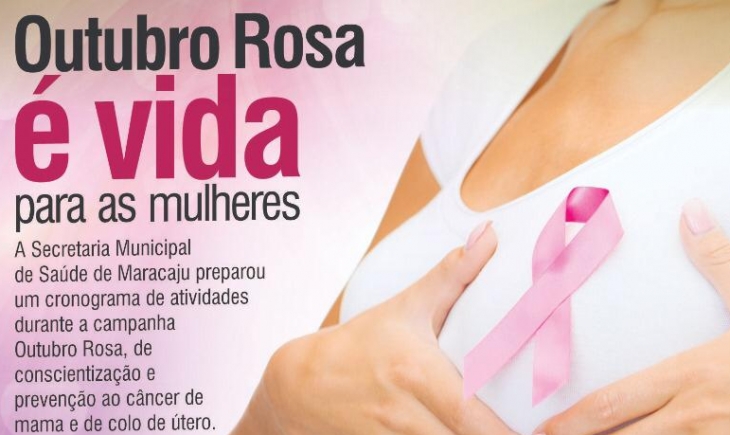 Outubro Rosa é a vida para as mulheres, confira calendário das ações em Maracaju. Leia.