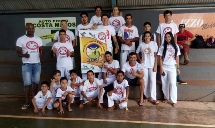 Ginga Maracaju participa de Encontro de Capoeira em Deodápolis 