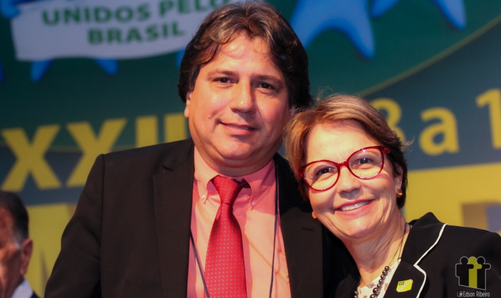Tereza Cristina participa de encontro de prefeitos ligados ao agronegócio