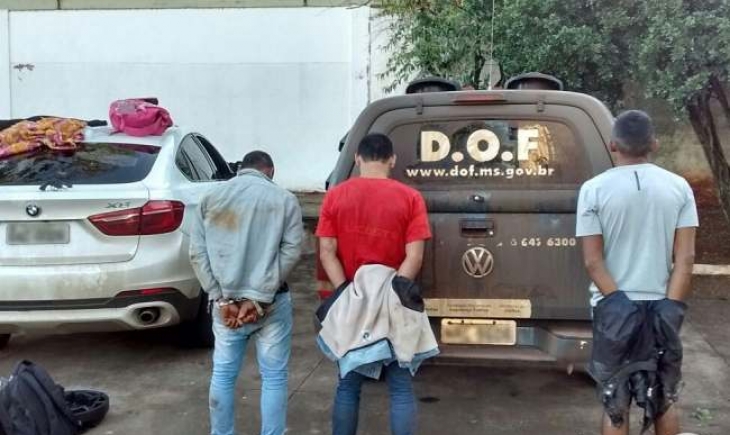 Mãe e filho são sequestrados em Campo Grande e marginais são presos com BMW em barreira da DOF em Maracaju.