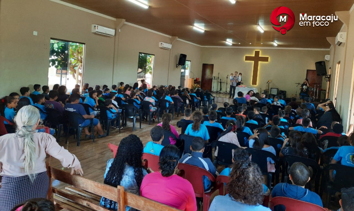 Em ação de Páscoa, Igreja Batista Filadélfia de Maracaju atende mais de 300 crianças.