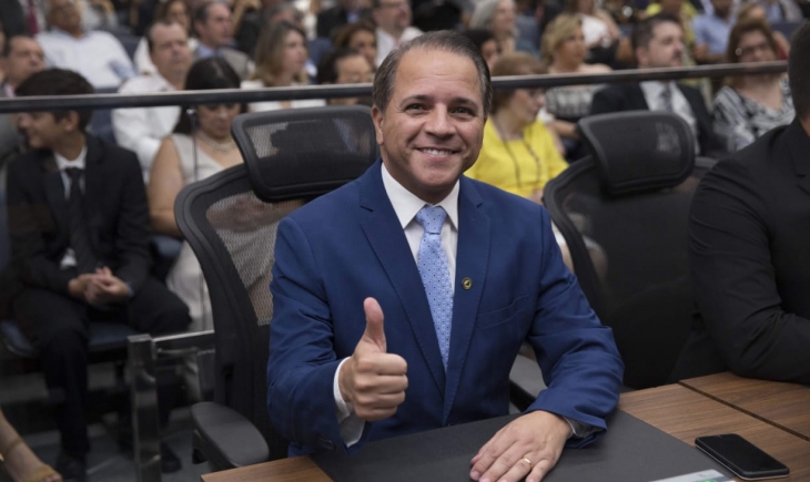Em posse, deputado Coronel David destaca união com presidente Bolsonaro em prol do MS