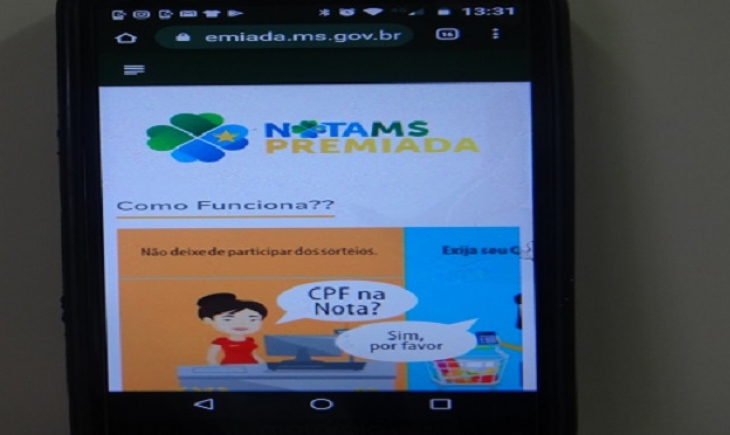 Nota MS Premiada: aplicativo facilita acesso dos consumidores para conferir dezenas