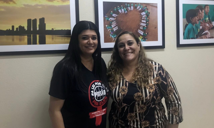 Vereadora Marinice Penajo busca verbas para investimentos em Maracaju com a Deputada Federal Rose Modesto e adere a campanha para o aumento de pena para crimes de feminicídio.