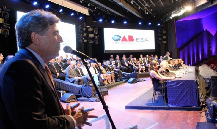 Na posse da nova diretoria, Murilo Zauith reforça parceria entre Governo e OAB-MS