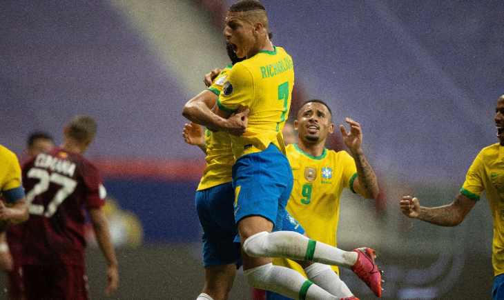 Brasil vence Venezuela na estreia da Copa América