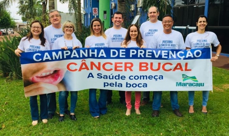 Campanha de Prevenção ao Câncer Bucal está sendo realizada em Maracaju.