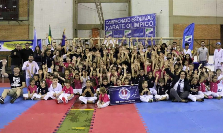 Com recorde de público, etapa do campeonato de karatê foi sucesso em Rio Brilhante