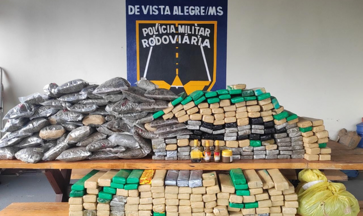 Polícia Militar Rodoviária apreende carga de entorpecente em Maracaju