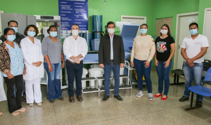 Unidade de Saúde de Vista Alegre recebe refrigerador para vacinas e medicamentos, e novos equipamentos de trabalho.  