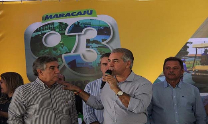 No mês de aniversário, Maracaju recebe R$ 30 milhões em investimentos do governo Reinaldo Azambuja