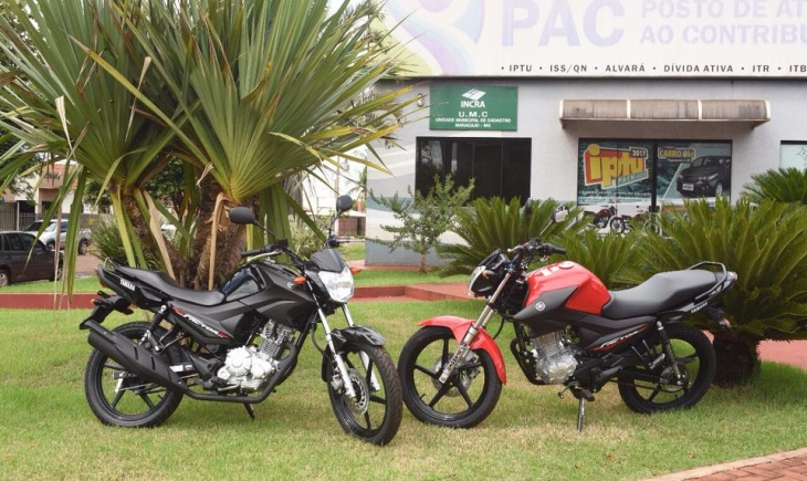 Prefeitura de Maracaju sorteará motos do IPTU 2017 e convida inadimplentes a acertarem para participarem do sorteio.