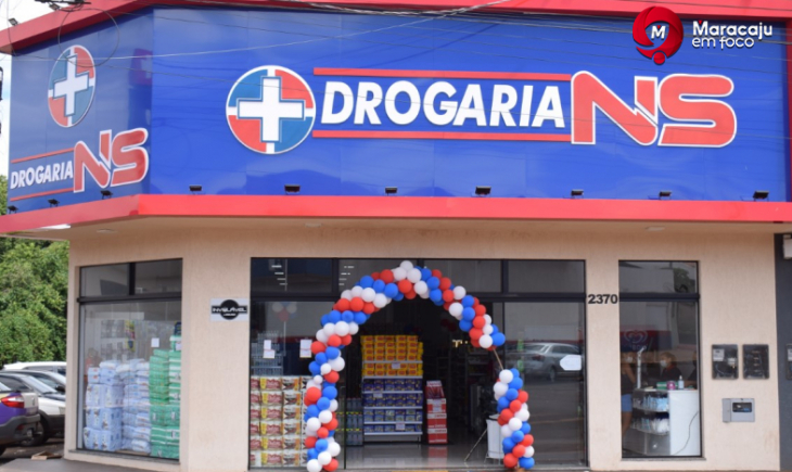 Inaugurando em Maracaju, “Drogaria NS” aposta no bom atendimento, diversidade de produtos e comprova ser muito mais que uma drogaria.