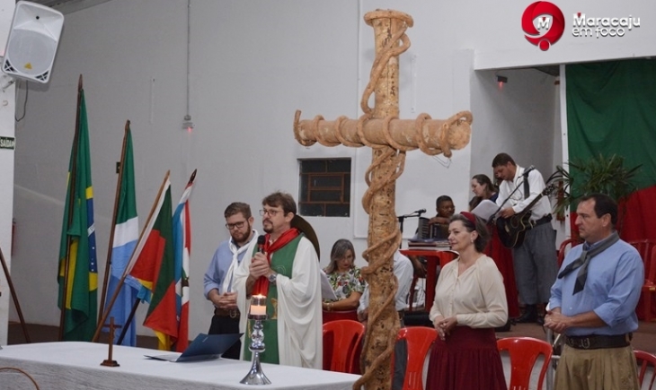 Missa Crioula é realizada em comemoração ao Dia do Gaúcho em Maracaju.