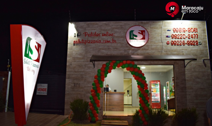 Inaugurada em Maracaju, Saluti Pizzaria Delivery agiliza entrega de pizzas para a região do Alto Maracaju.