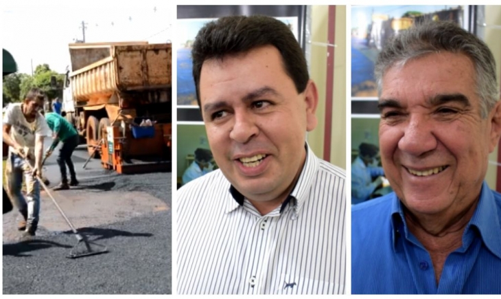 Visando dar rapidez a reparos de vias, Prefeito Maurílio e Secretário Lenilso Carvalho anunciam criação de nova equipe de tapa buraco e ampliação dos trabalhos nas ruas do município. Leia.