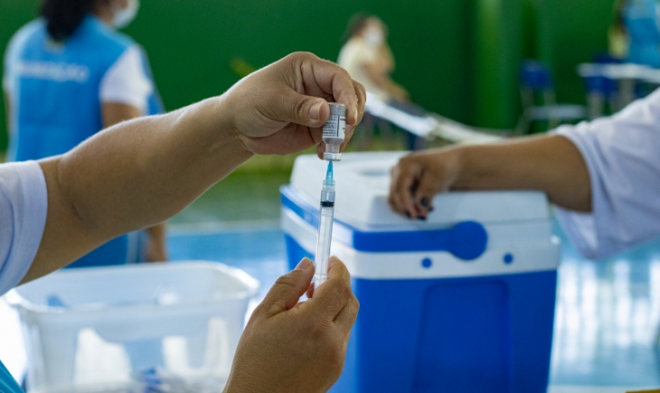 Mais de 2 mil pessoas foram vacinadas contra a Covid-19 em uma semana em Maracaju
