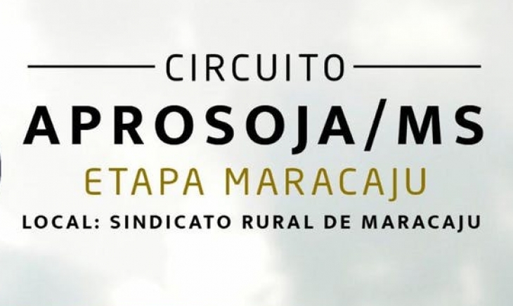 Inscrições abertas para Circuito Aprosoja em Maracaju e Ivinhema