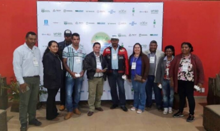 Produtores do Quilombo São Miguel de Maracaju participaram do 55º Congresso Brasileiro de Olericultura.