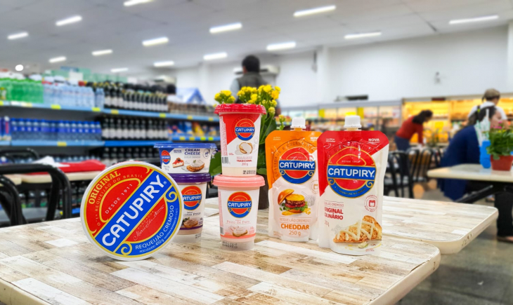 Supermercados Estrela traz a mais tradicional linha de requeijão “Catupiry”.