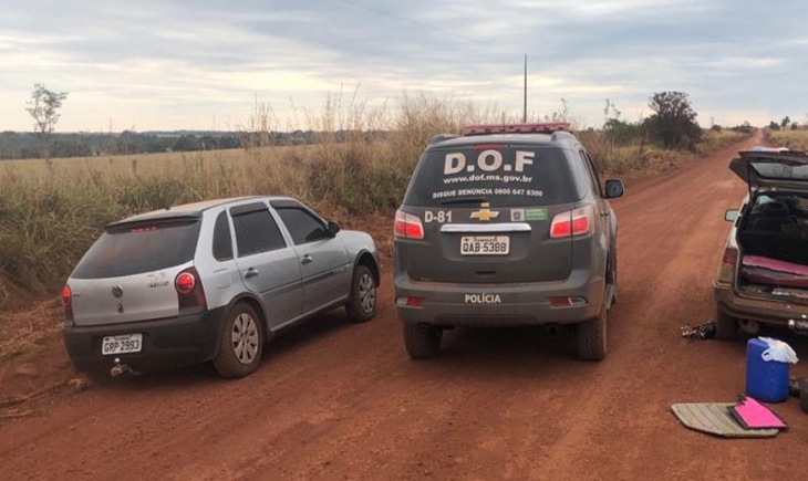 Veículo com mais de 100 quilos de droga que iria para Campo Grande foi apreendido pelo DOF na região de Maracaju.
