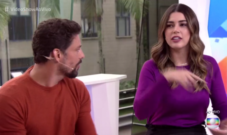 Internautas apontam clima entre Cauã Reymond e Vivian Amorim no “Vídeo Show”