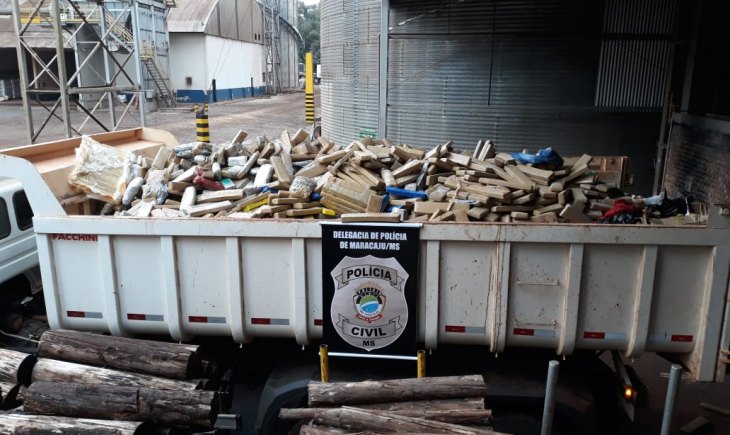 Polícia Civil de Maracaju incinera mais de 5 toneladas de drogas apreendidas