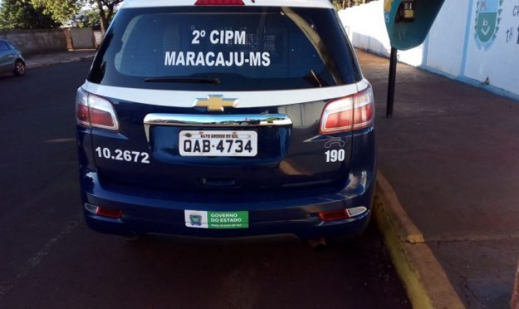 Polícia Militar de Maracaju cumpre mandado de prisão na Vila Juquita após acidente de trânsito