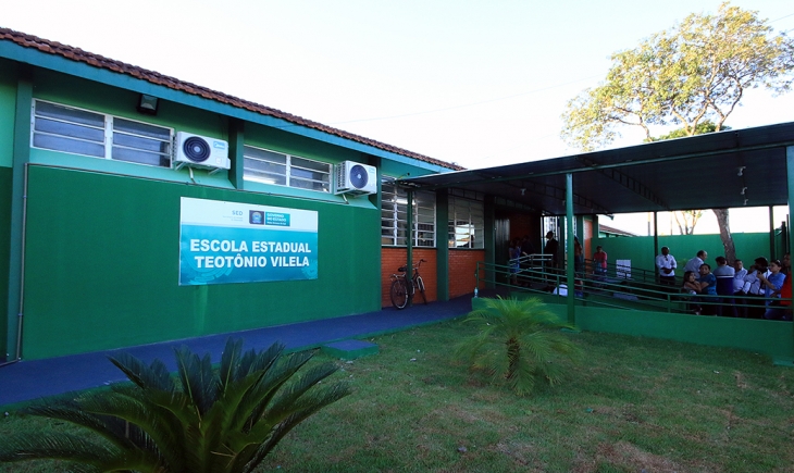 Projeto coordenado pela Agepen entrega reforma da 10ª instituição de ensino com economia de mais de R$ 7 milhões