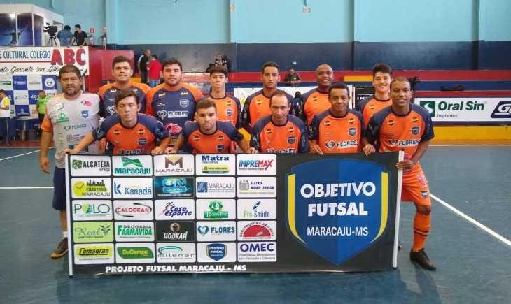 Objetivo Futsal/Prefeitura Maracaju classifica na Taça SBT 2019.