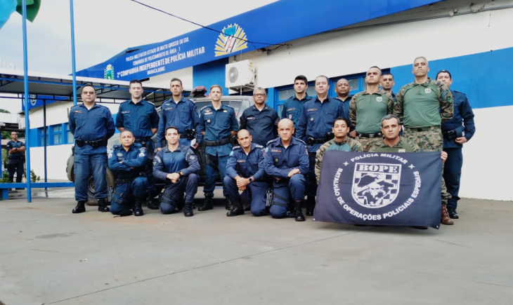 Polícia Militar de Maracaju encerrou a 1º reunião de treinamento e planejamento do “Plano de Defesa”