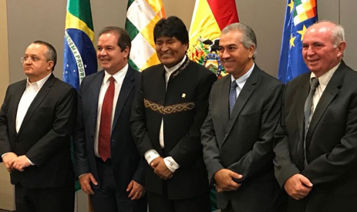 MS e Bolívia avançam nas negociações sobre  gás natural e desenvolvimento da fronteira