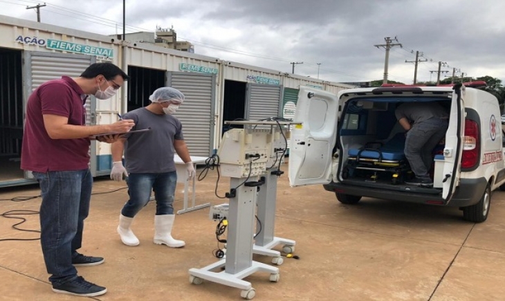 Ação conjunta vai consertar respiradores que estão sem uso em Mato Grosso do Sul