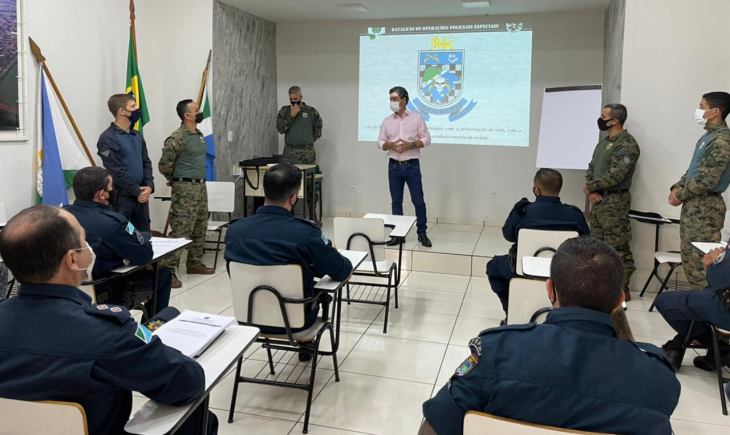 Polícia Militar de Maracaju sedia 1º encontro para a criação, treinamento e implantação do “Plano de Defesa”