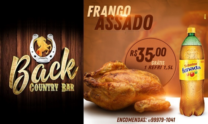 Back Country Bar continua comercialização de frangos assados aos sábados e domingos e inova trazendo saborosa sopa paraguaia. Saiba mais.