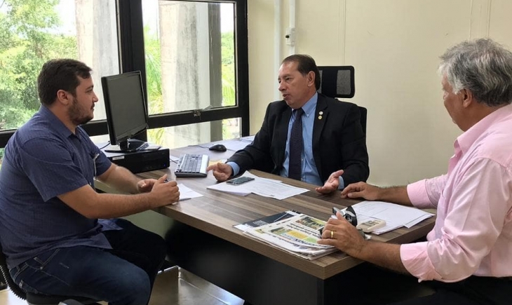 Vereador Toton Pradence se reúne com Deputado Estadual Gerson Claro e leva demandas de Maracaju. Leia