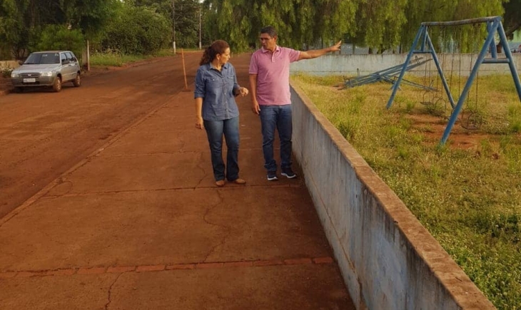 Vereador Nego do Povo e Secretária de Obras Janete visitam CEPE do Bairro Cambaraí e prospectam melhorias para a área. Saiba mais