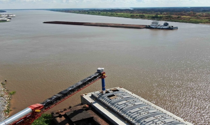 Com dois portos operando, Porto Murtinho inicia exportação de soja da safra 2019/2020