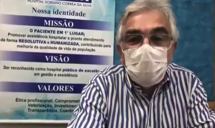 Diretor do Hospital Soriano Corrêa Dr. Jairo da Silva Antoria apresenta novas ações de combate ao Coronavírus. Leia e assista.