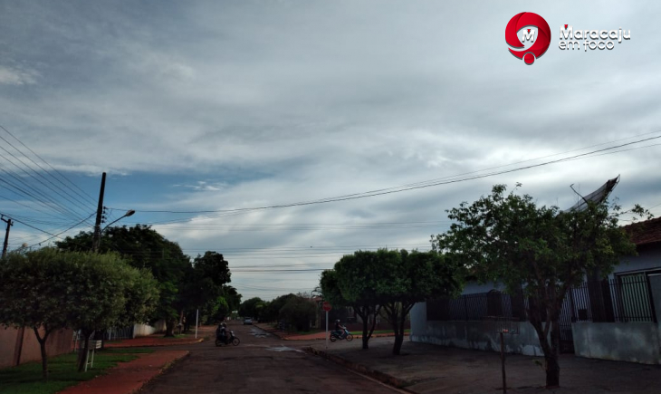 Previsão é de temperatura máxima de 32 graus e possibilidade de chuva nesta quarta-feira em Maracaju.