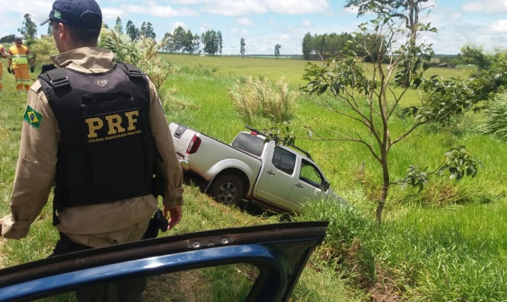 Nova Alvorada do Sul: PRF apreende quase uma tonelada  de maconha em caminhonete roubada