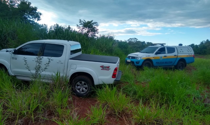 Polícia Militar Rodoviária de Vista Alegre frusta roubo de camionete que era levada para o Paraguai.