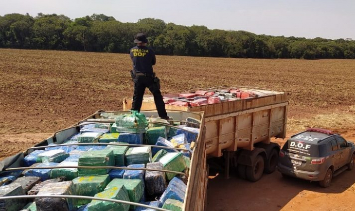 512 toneladas: Mato Grosso do Sul é recordista brasileiro em apreensão de drogas