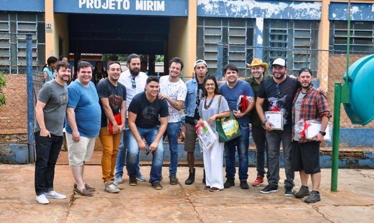 Chefs visitam Projeto Mirim e se encantam com o trabalho realizado.