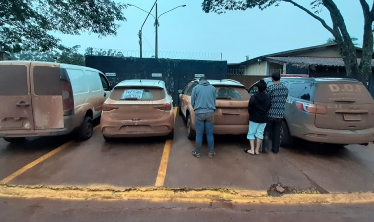 Veículos furtados que seriam trocados por droga no Paraguai foram apreendidos pelo DOF na região de Maracaju
