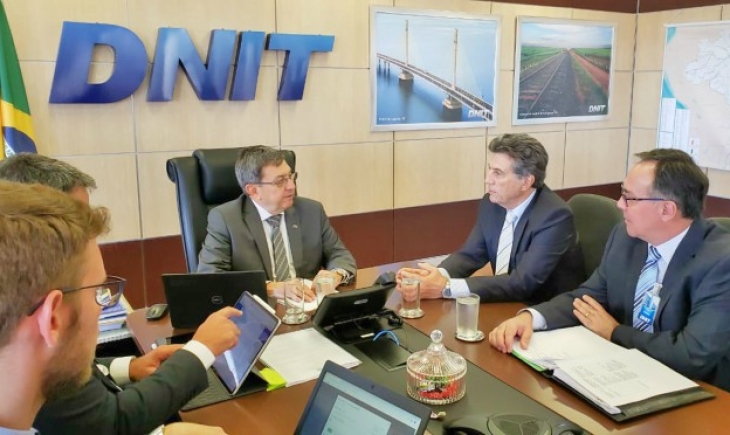 Em Brasília, Murilo Zauith discute manutenção de rodovias federais