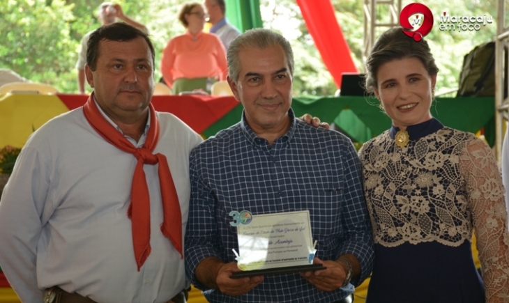 Governador Reinaldo Azambuja prestigia FEGAMS e recebe Comenda Sepé Tiaraju. Saiba mais.