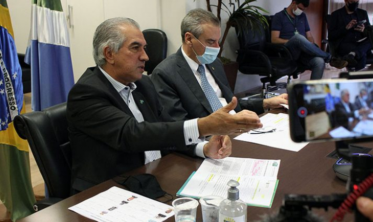 Reinaldo Azambuja garante continuidade de parceria com prefeituras e conclusão de obras 